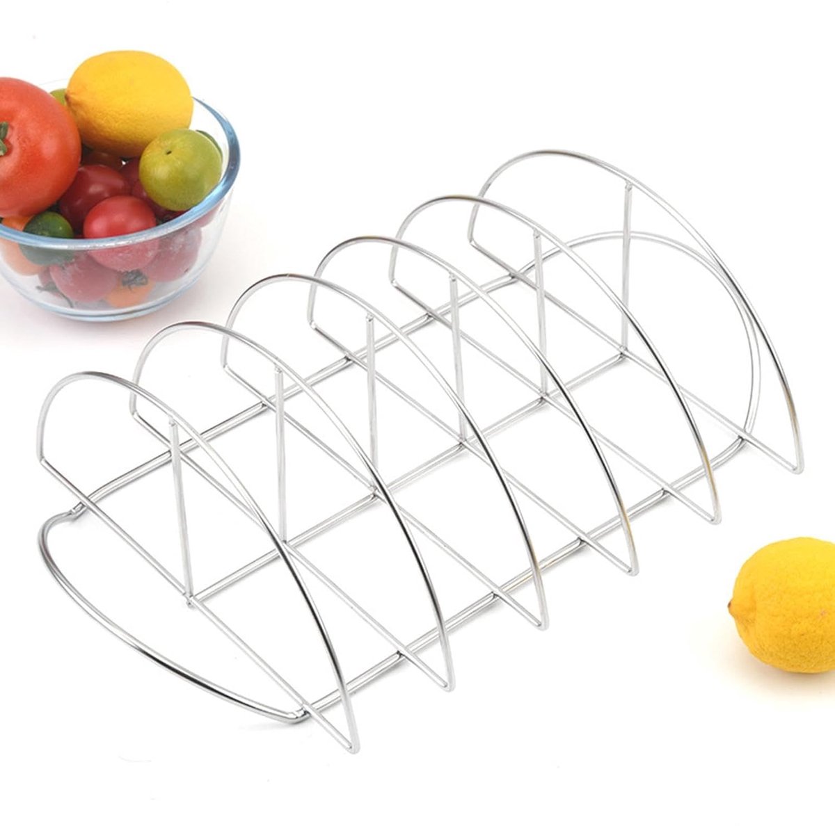 Professional Grates - BBQ - Barbecue - Sparerib Rack - Rib Rack - Spareribs Holder - Clamp Grate - Grill Clamp - Clamp Grates - Barbecue Grates - Barbecue Accessories - Barbecue Tools - Practical - High Quality - Very Suitable for Professional BBQ - Image 5