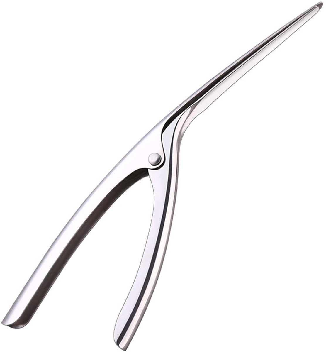 Kitchen tongs - Portable kitchen tongs - Professional grill tongs - High-quality barbecue tongs - Shrimp peeler - Shrimp peeler - Shellfish peeler - Cleaning shrimp - Gamba tongs - Scampi tongs - Shrimp stripping tool - Image 1