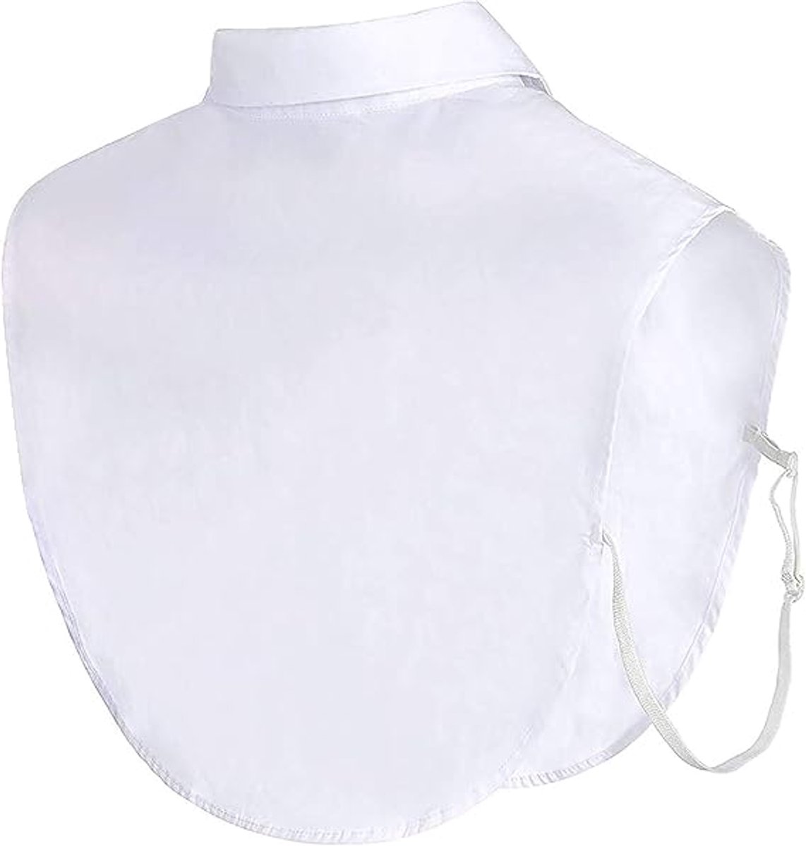 2 pieces - Women's Shirt Collar - Shirt Collar - Detachable Collar - Small Shirt Collar - Faux Detachable Collar - Detachable Pointed Collar - Small Collar - Pointed Collar - Shirt Replacement - Blouse - Adjustable - One Size - White, Black - Image 4