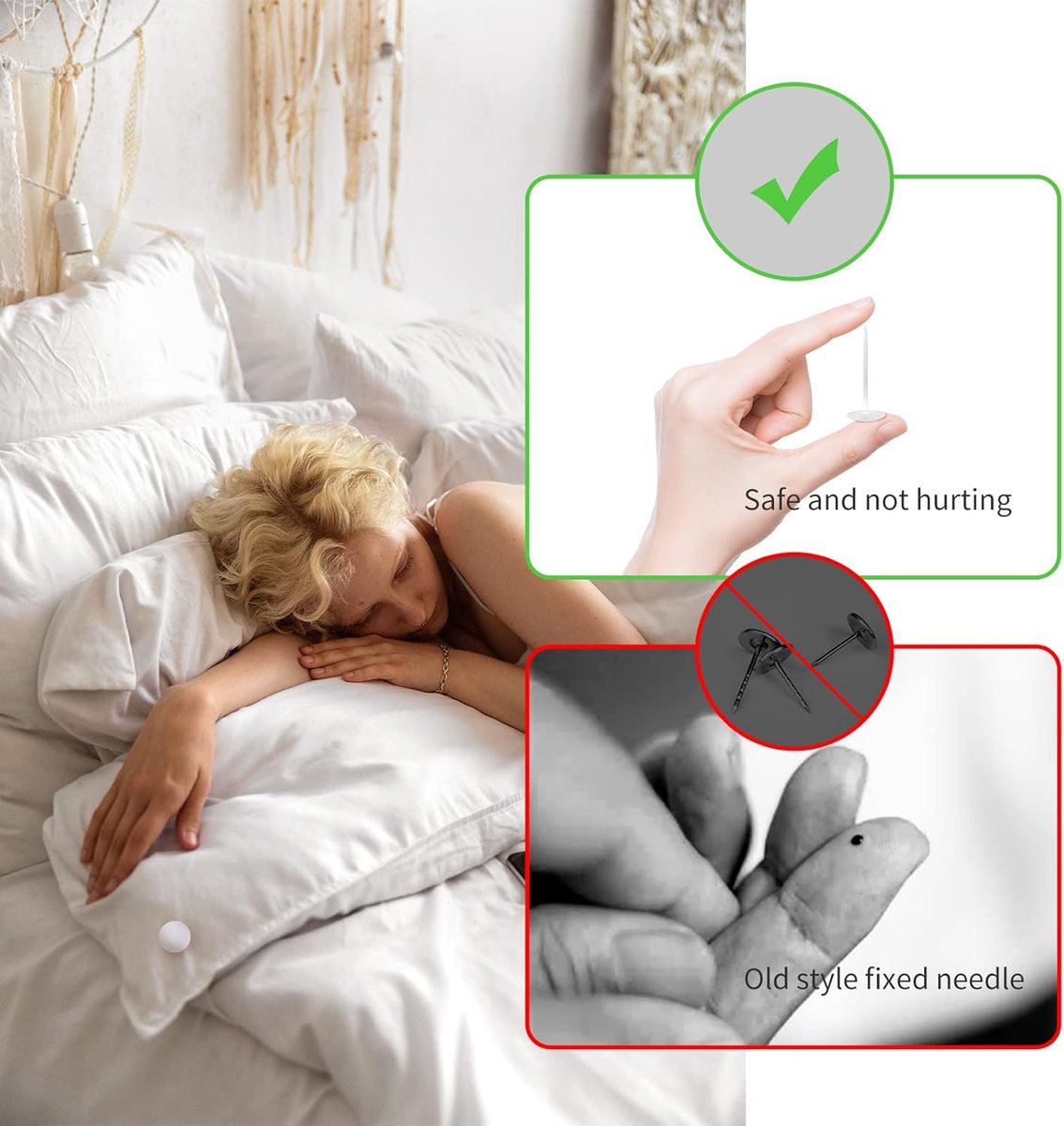 Duvet Clips - 16 Pieces - Duvet Threader - Sturdy Duvet Clips - Duvet Cover Tie - Clips - Duvet Pegs - Thick Duvet Clip for Sheet - Quilt Clips - Duvet Clamps - Bedding Fastening Accessories - White - Image 5