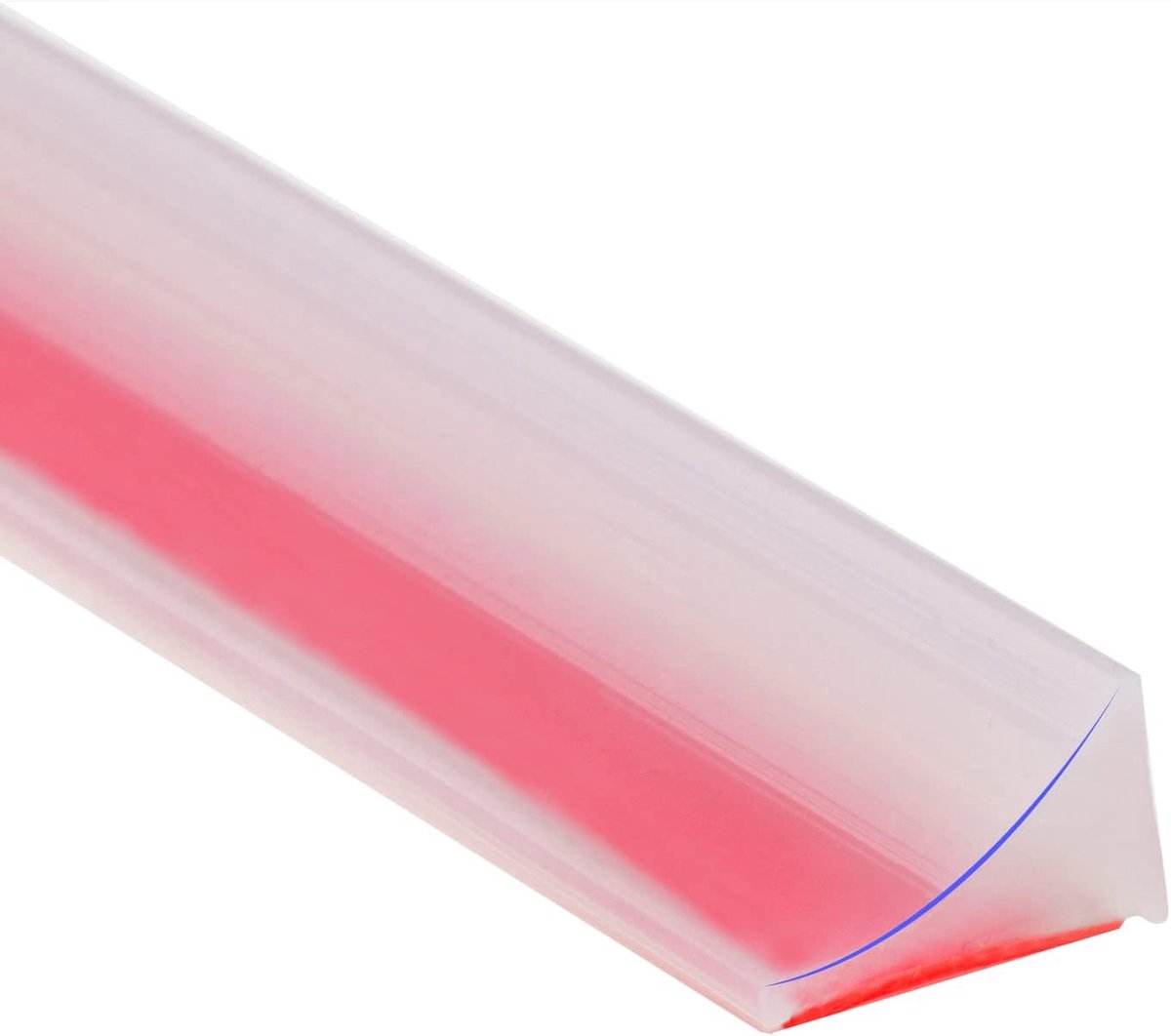 200*2*1.2 cm - Water-repellent strip - shower threshold - bendable waterproof strip - shower seal - kitchen accessories - bathroom accessories - for glass walls, shower floors, kitchen countertops - transparent - Image 1
