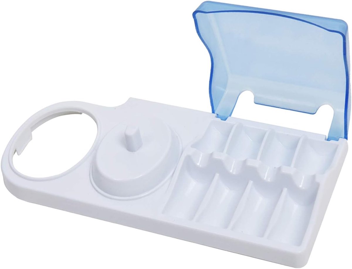 toothbrush holder - Toothbrush holder suitable for Oral-B - electric toothbrush holder suitable for Oral-B - holder for electric toothbrushes suitable for Oral-B - Suitable for 4 brush heads and 2 charging stations - Image 1