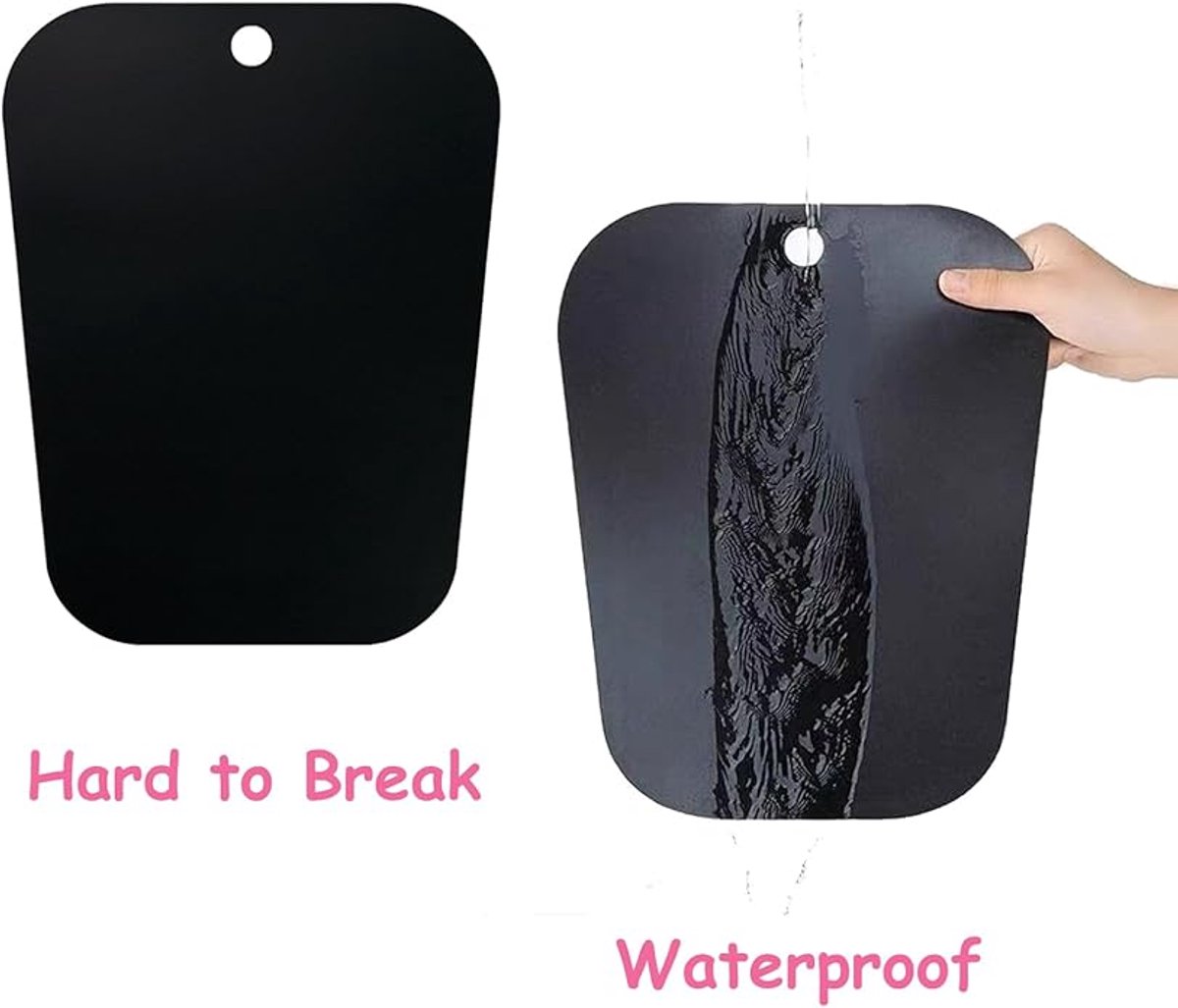 4 pieces - Boot trees - Boot Shapers - Boot filler - Boot stretcher - Stretcher - plastic boot trees for women - high boot supports - boot supports - reusable inserts - shoe care accessory - 35*28 cm - black - Image 2