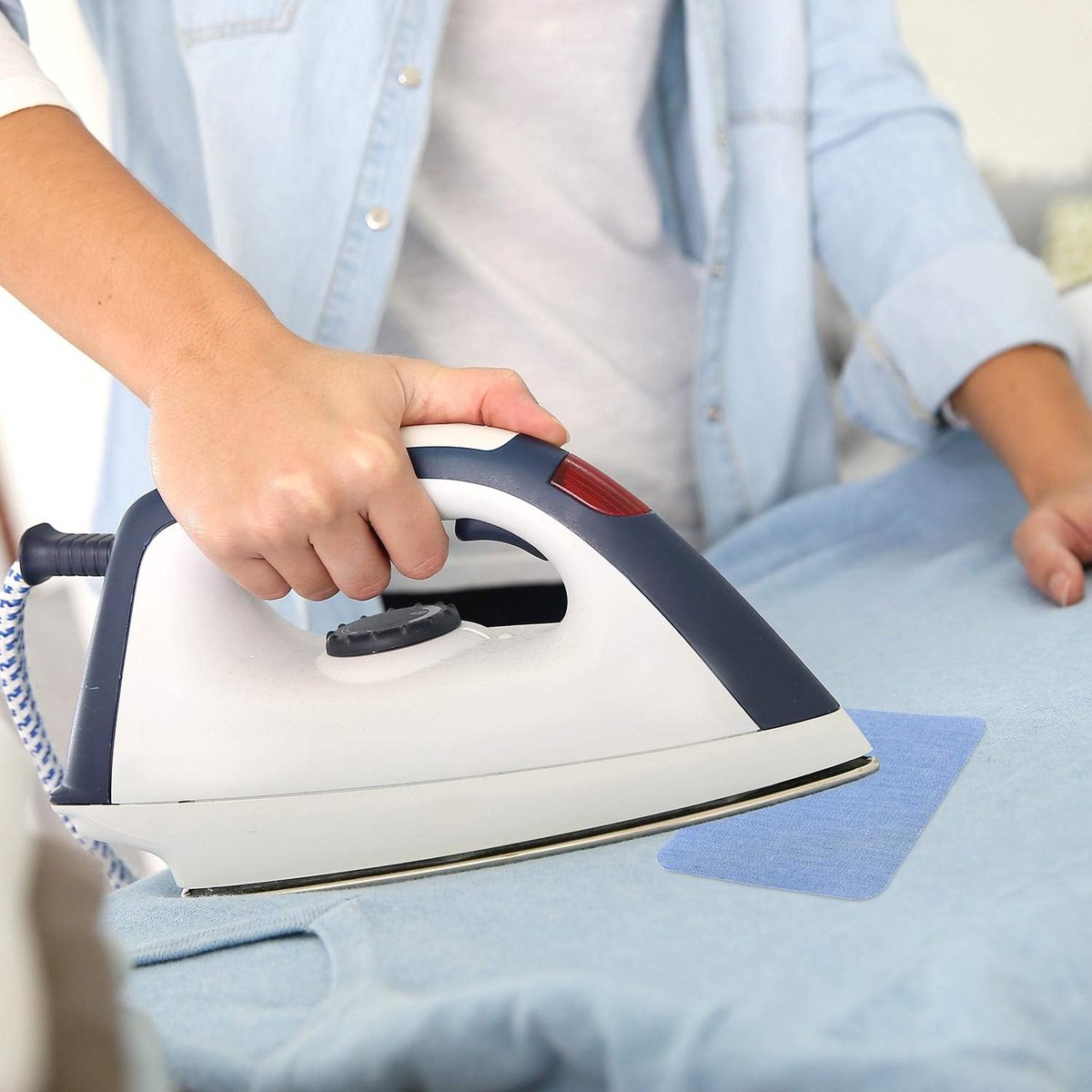 Clothing Repair Patches - 30 Pieces - self-adhesive jeans patches - Repair a hole in clothing - iron-on patches for clothing repair - Repair - clothing repair for jeans - patch - repair cloth - iron-on for denim jeans repair - Image 3