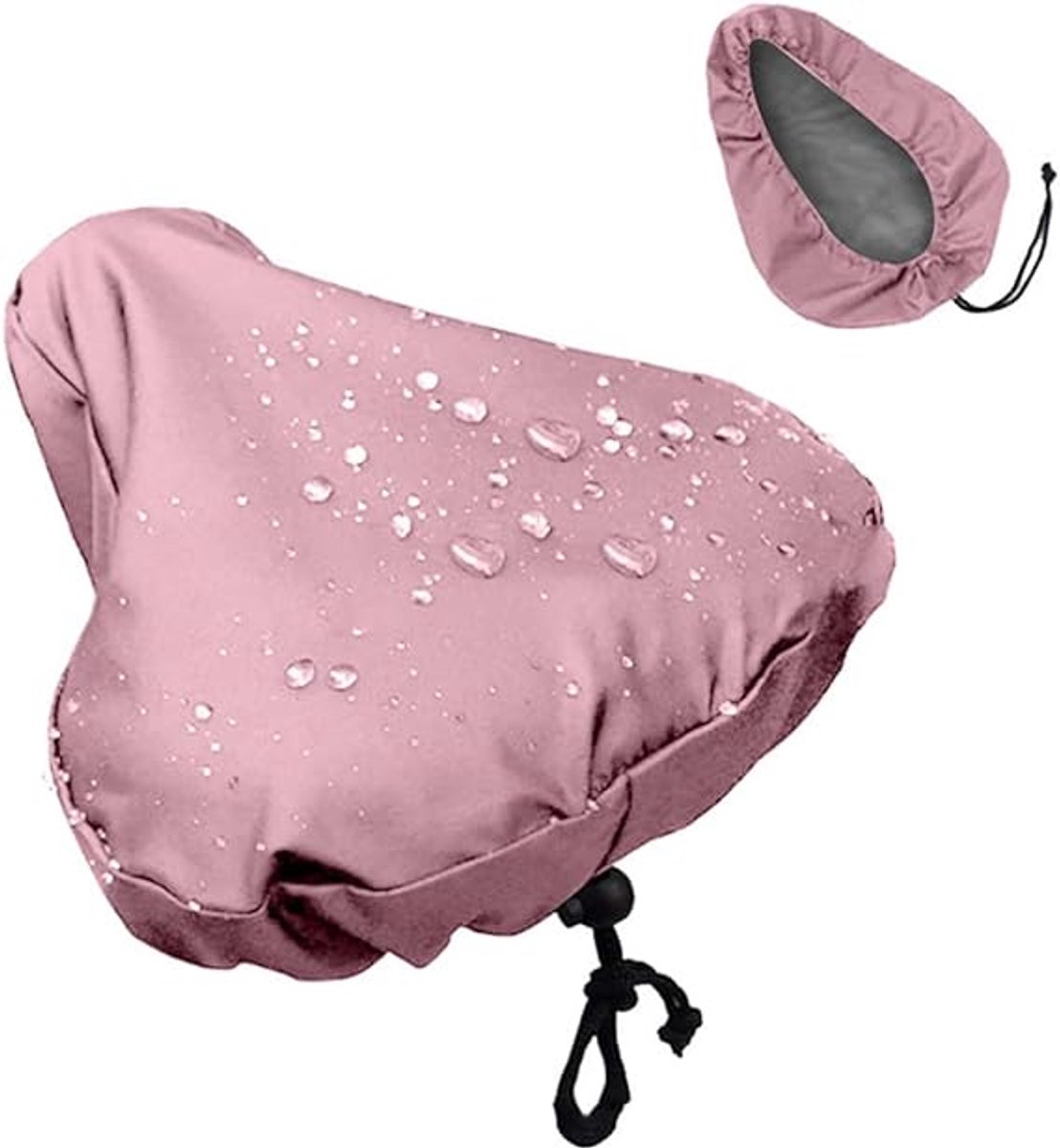 Bicycle Saddle Cover - Bicycle Saddle Cover - Waterproof Saddle Cover - Cover for Bicycle Saddle - Rain Cover - Saddle Cover - waterproof bicycle saddle cover - with drawstring - outdoor saddle cover - bicycle accessories - universal - rain and dust prote - Image 1