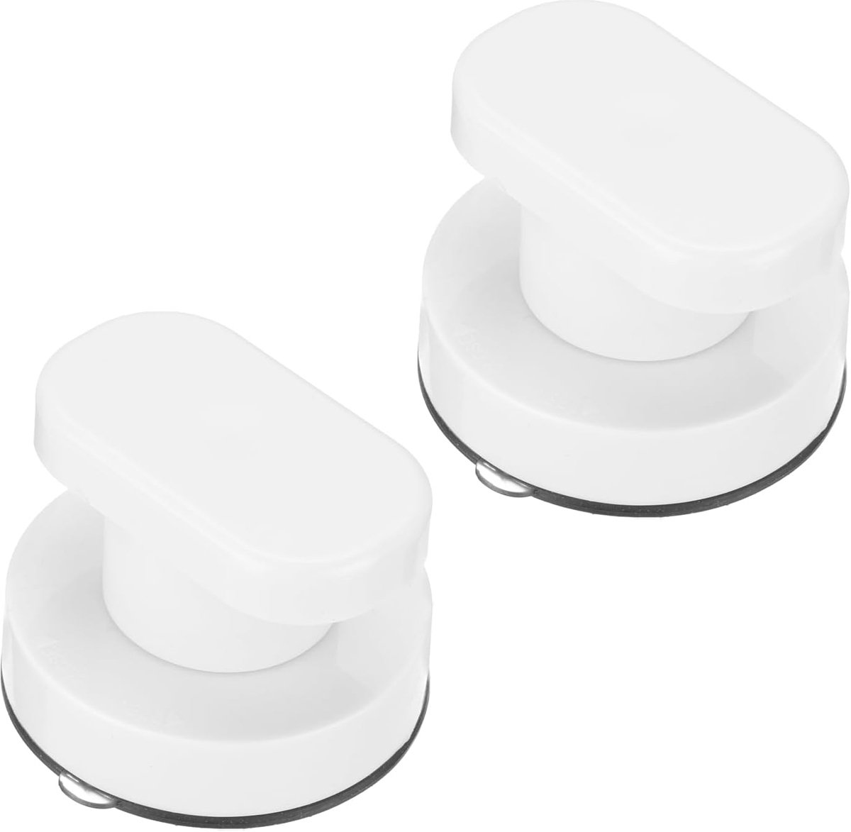 pieces - Door handle - Suction cup door grip - Suction cup handle - suction cup glass mirror door handle - suction cup handles for sliding doors - shower door handle - self-adhesive push-pull armrest - cabinet handles - for window, cabinet, toilet - 62x50 - Image 1