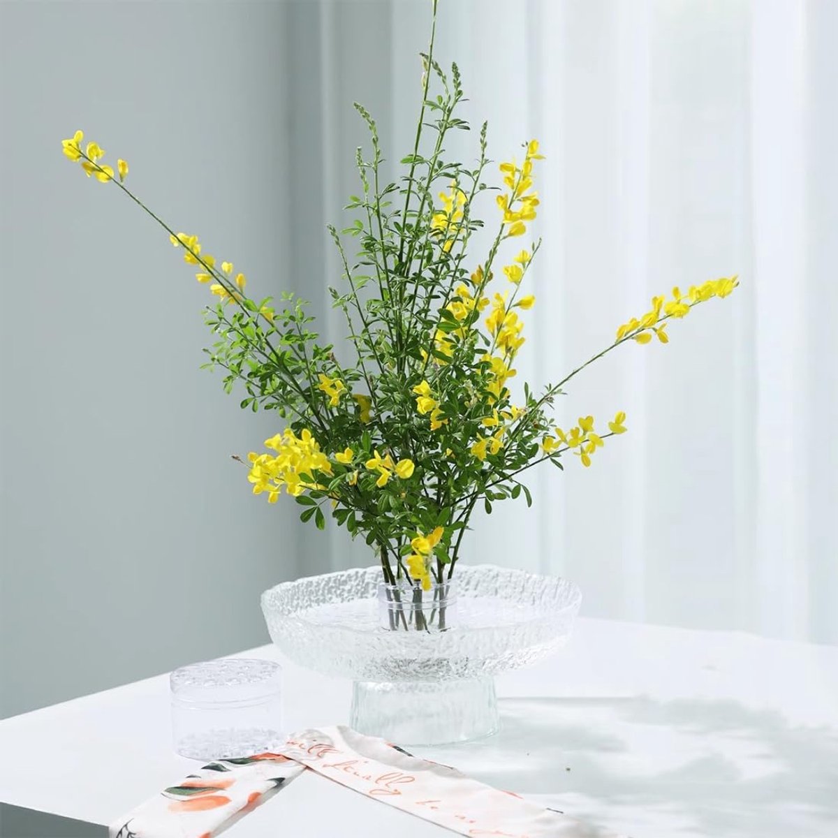 4 pieces - Bouquet Twister - Flower Holder - Rotating Flower Holder - Reusable Flower Holder - Stem Holder - Flower Arranging - DIY Flower Arrangement Stand - Flower Arranging Tools - Bouquet Supplies - 9 holes/19 holes - Transparent - Image 2