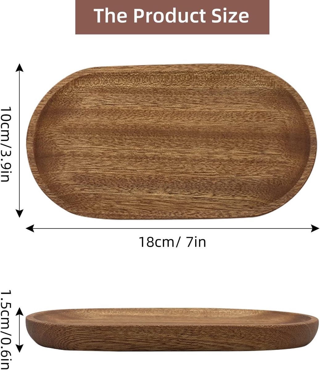 Cutlery Holder - 18*10 cm - Tray - Kitchen Spoon Holder - natural retro wooden kitchen spoon holder - kitchen utensil holder - wooden plates - wooden pallets - for the countertop - for spatulas, spoons, tongs and other kitchen utensils - brown - Image 5