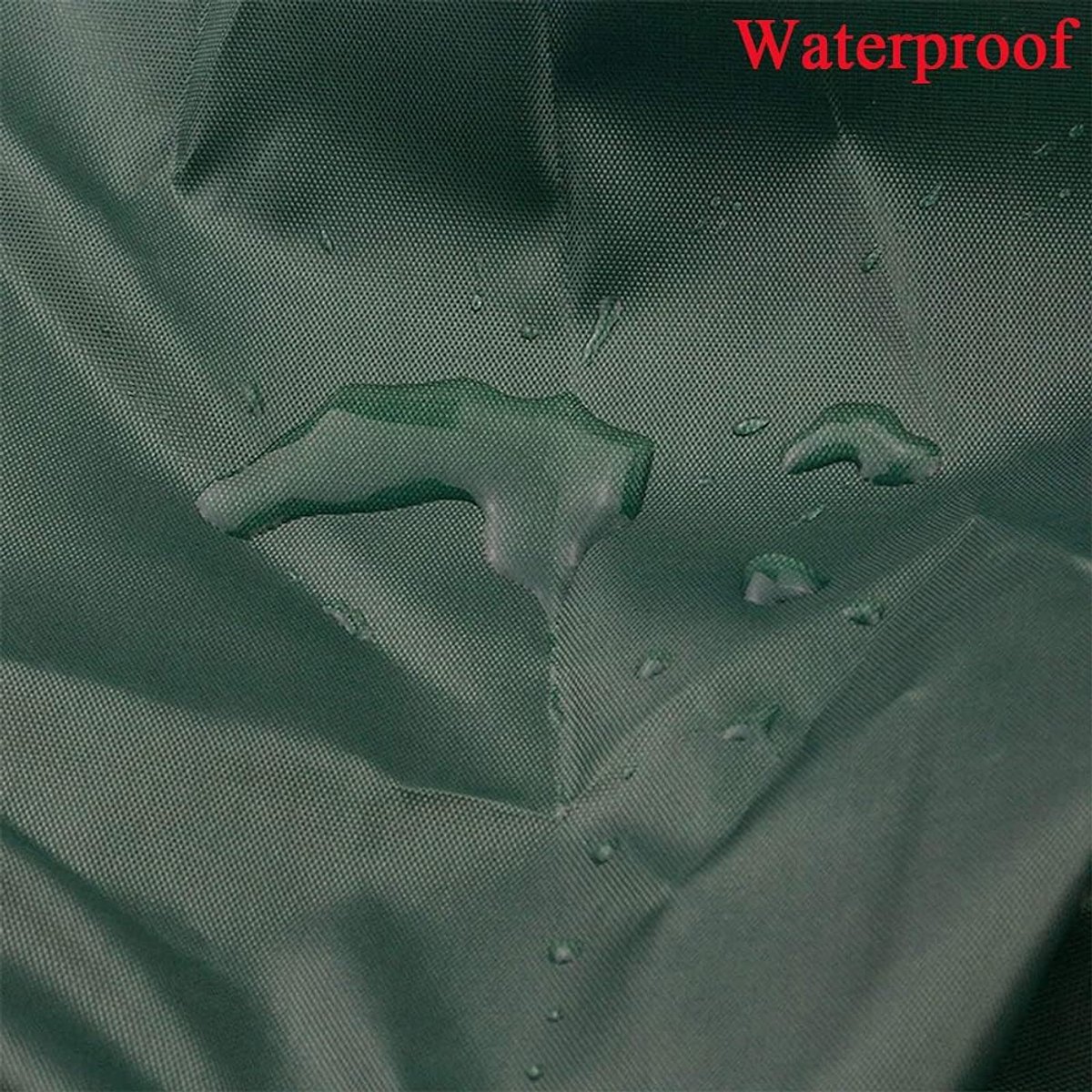 210D Waterproof Table Tennis Table Cover - Table Tennis Table Cover - Waterproof, windproof and UV-resistant - Dustproof - Table Tennis Table Protector - Protective Cover - Foldable Table Tennis Table Cover for Indoor and Outdoor Use - Green - 165×70×185c - Image 4
