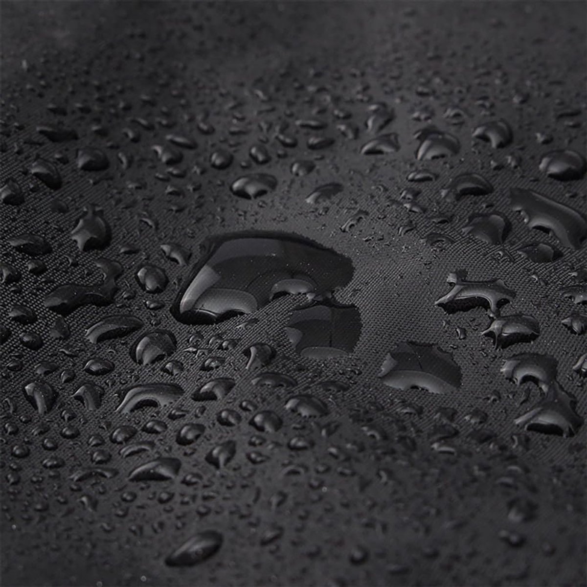 82*82*61 cm - Square Fire Pit Cover - Patio Fireplace Cover - Waterproof Square Outdoor Fire Pit Cover - Barbecue Stove Cover - Dust Cover - Square - Heavy 420D Oxford Fabric - Outdoor Fireplace Cover - Black - Image 2