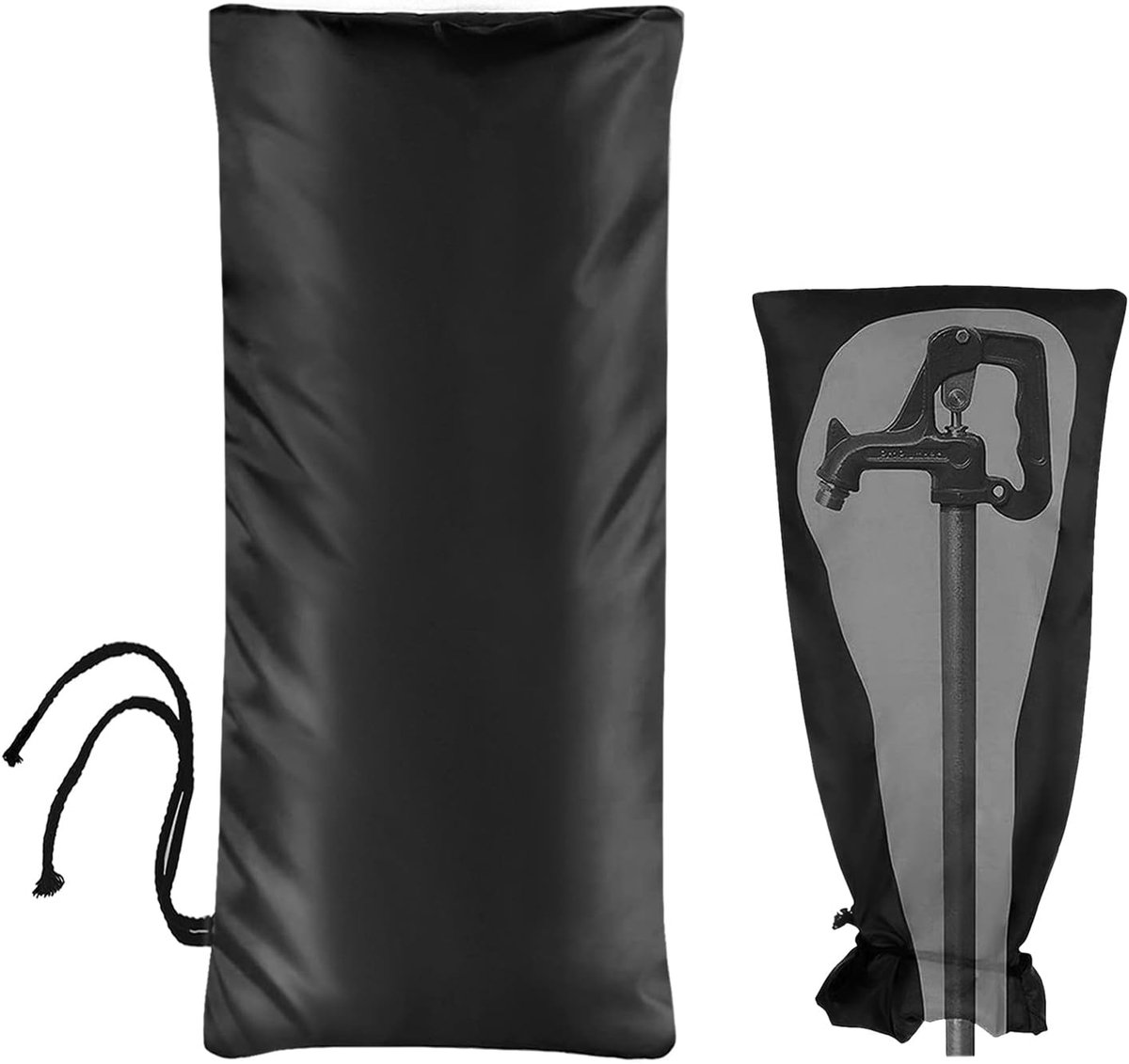 Frost Protection Cover - 51 × 20cm - Frost protection cover for tap - Tap Freeze Cover - Frost-free Outdoor Tap Protection Cover - Outdoor Tap Covers - Frost Protection - Outdoor Tap Cover - Frost Protection for Facade Taps - Frost Cover - Waterproof reus - Image 1