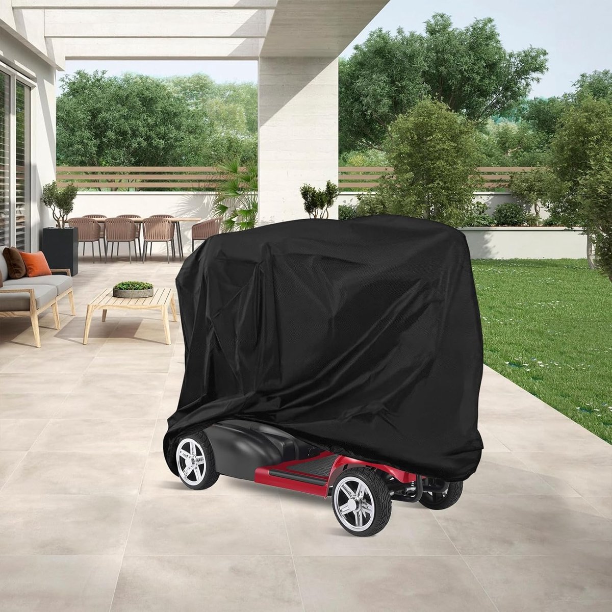 Mobility Scooter Protective Cover - Mobility Scooter Cover - Cover for mobility scooter - Mobility Scooter Cover - waterproof wheelchair cover for storage - Waterproof Cover - Rain Cover - Protective Cover - Waterproof - 55 