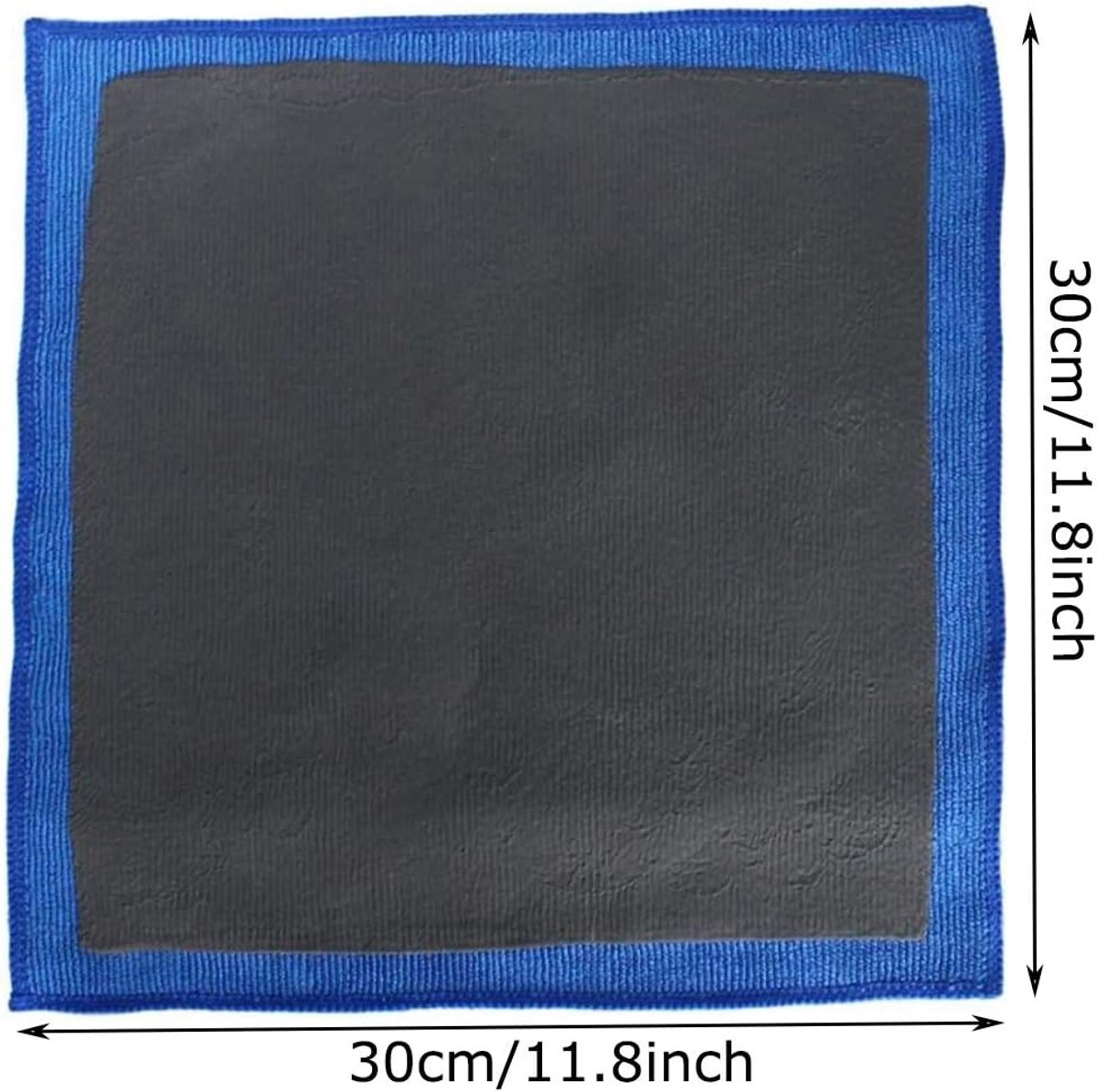 Car clay cloth - Car wash towel - Car cleaning towel - Clay bar - Clay towel - Clay bar towel - Car cleaning - detailing cloth - perforated polishing cloth - cleaning cloth - for car detailing, car cleaning, disinfection - 30*30 cm - blue - Image 5