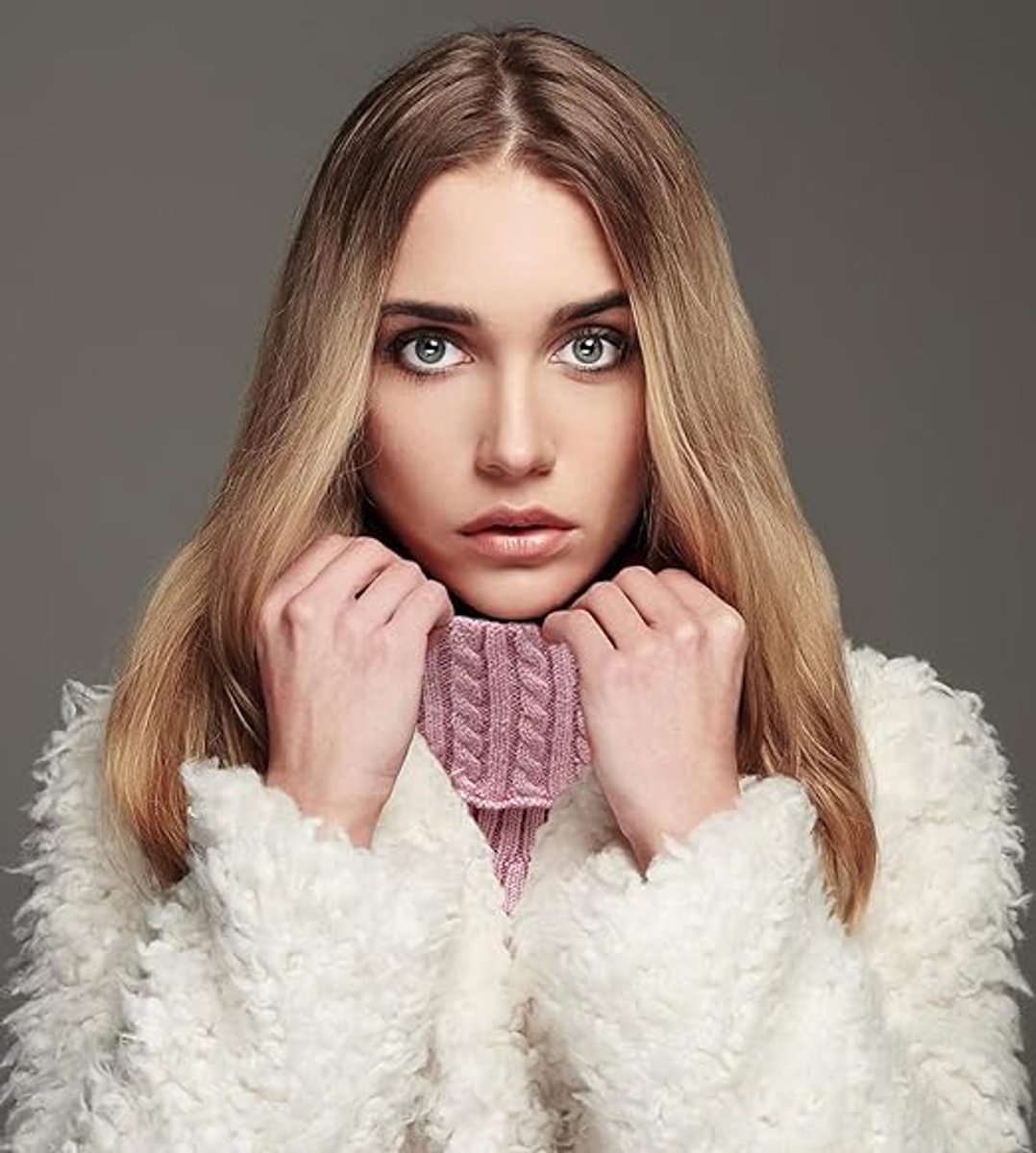Pieces Faux Turtleneck - Faux Longneck Sweater - Women's Turtleneck - Women's Blouse Collar - Patch Turtleneck - Knitted Collar - Faux Knitted Collar - Turtleneck - Faux High Turtleneck - Fake Turtleneck - Turtleneck - Fake Turtleneck - Small Collar - Win - Image 2