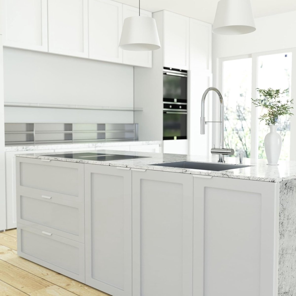 10 pieces - 150*40*17.5 mm - Cabinet handles - Drawer handles - Concealed handle - Aluminum alloy handle - kitchen cabinet handles - furniture accessories - hardware - white - Image 6