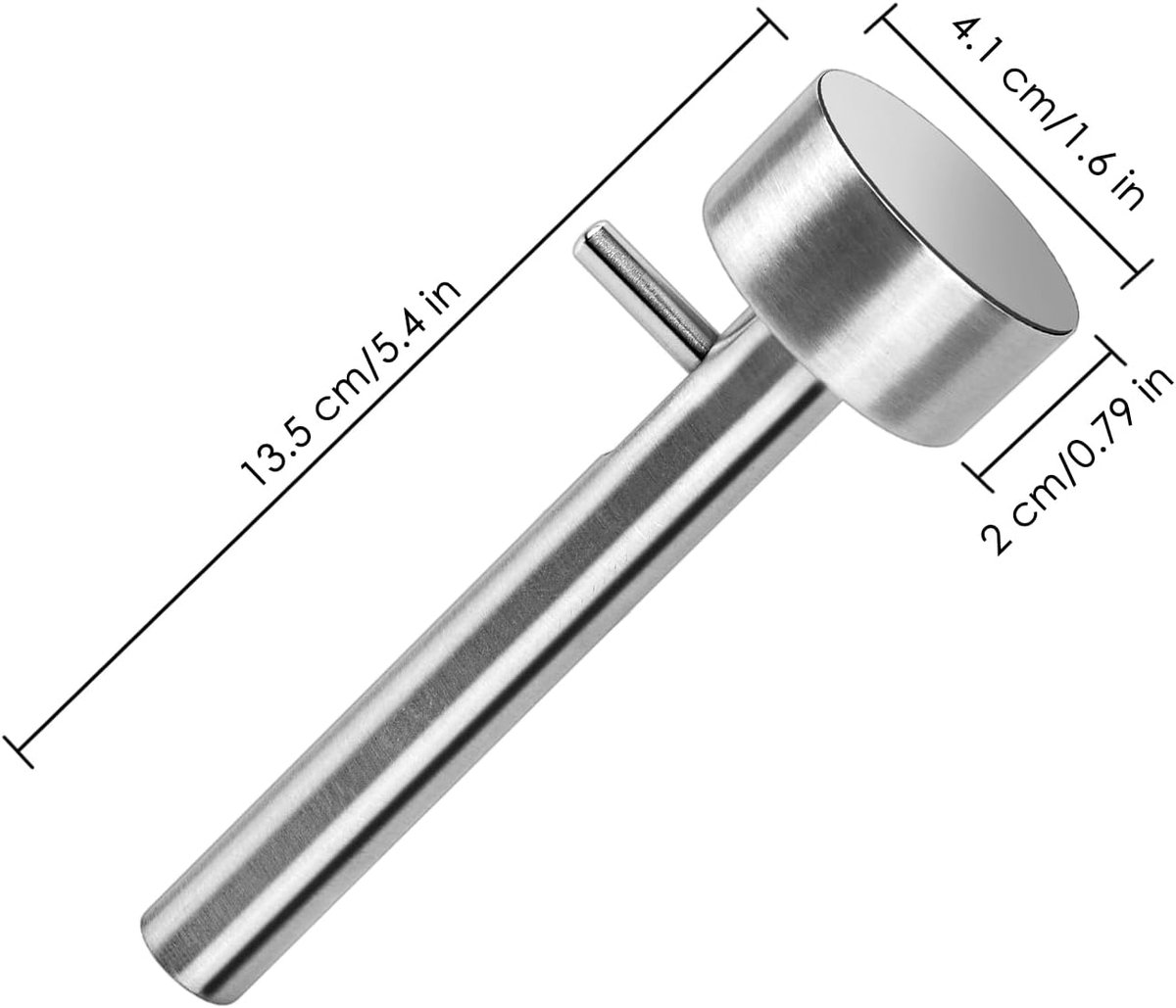 Falafel Scoop - Falafel Portioning Device - Falafel Make - Burger Maker - Meatball Scoop - Stainless Steel Falafel Scoop - Kitchen Utensils - Non-stick Mold - for falafel balls, meatballs - 4.2*13.5 cm - Silver - Image 5