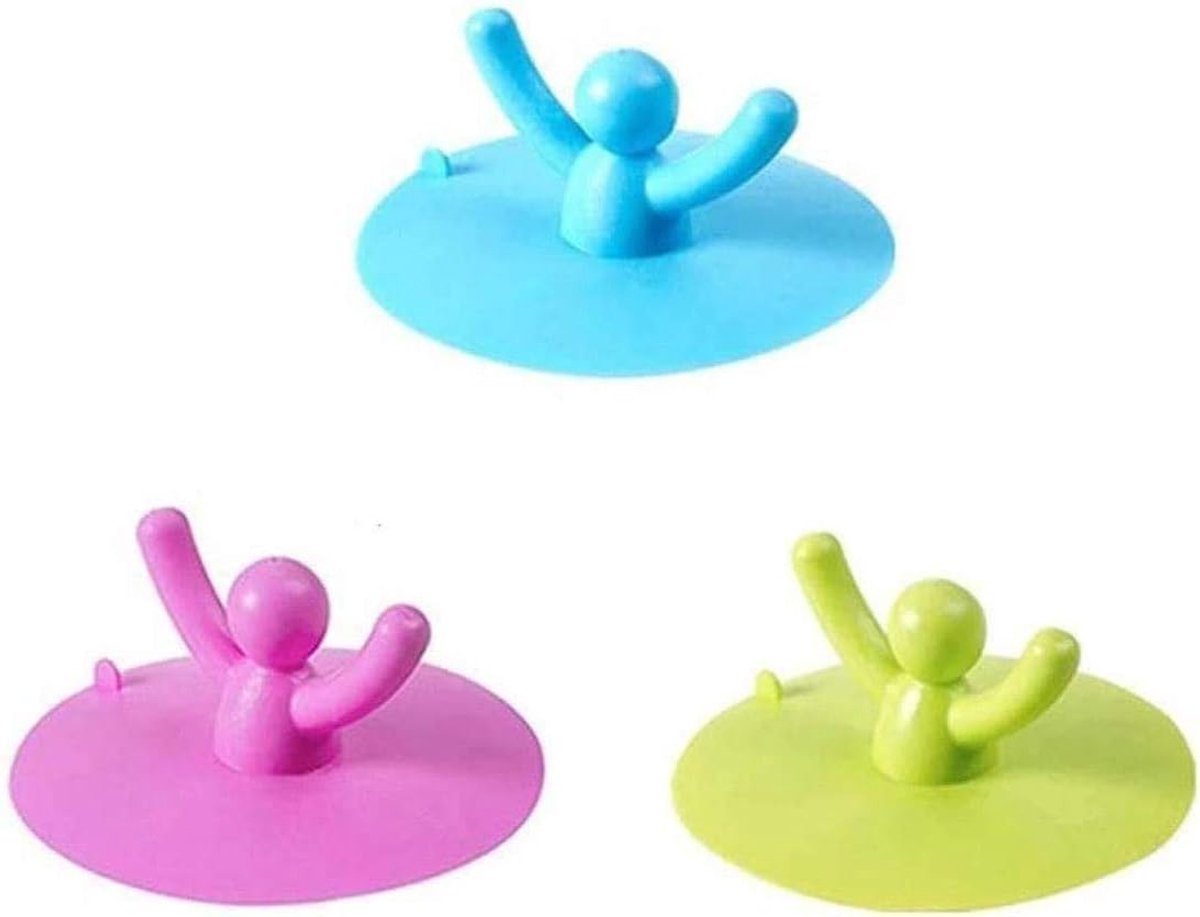 Universal Sink Stopper - Silicone Bathtub Drain Stopper Plug Cover - Bath Stopper with Handle - Baby Bath Stopper - Washbasin Plug - Floor Drains and Sinks - Drain Plug - Universal Bath Stopper - Sink Plug - Bath Plug - Sink Stopper - Drain Plugs - Image 1