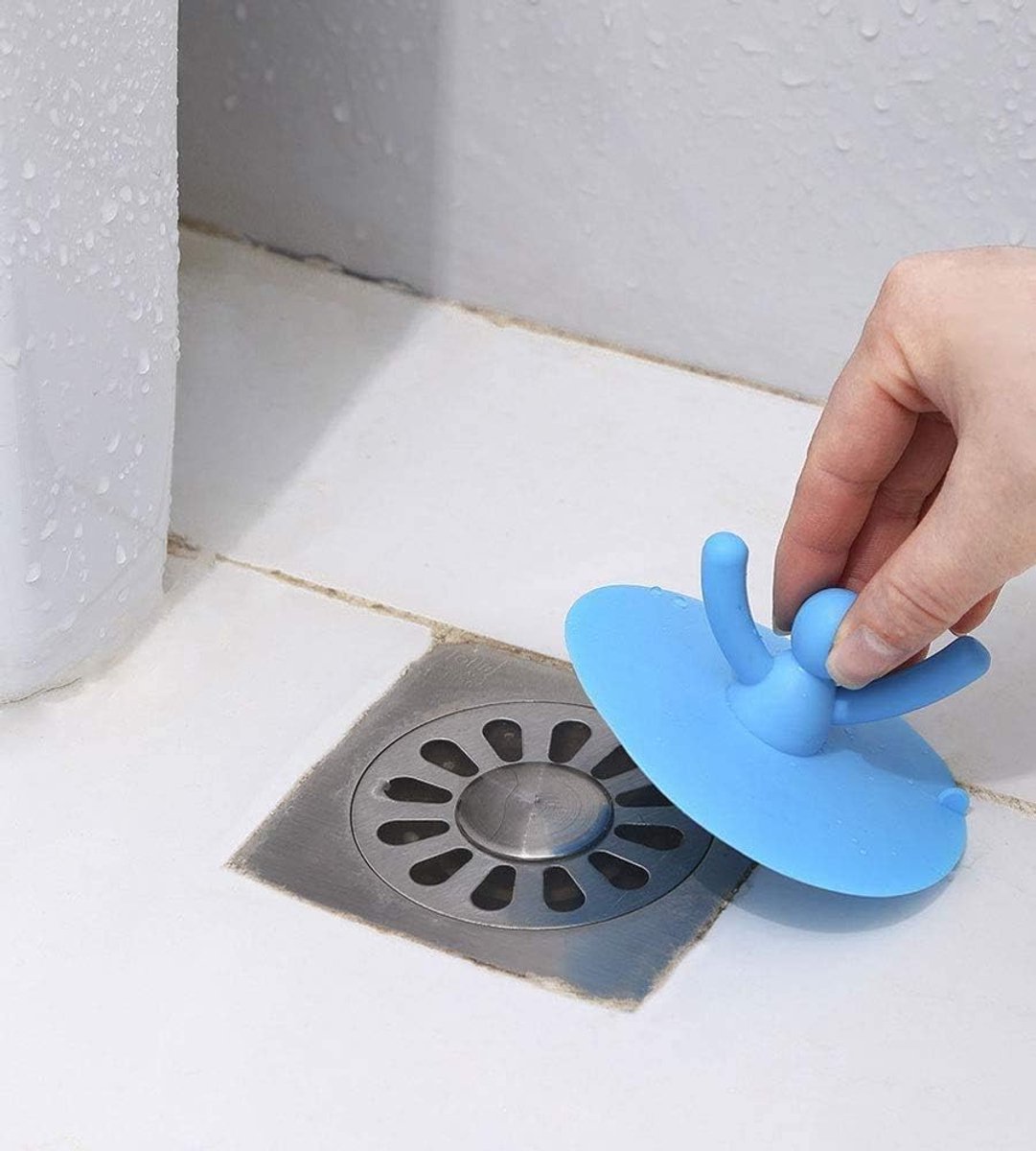 Universal Sink Stopper - Silicone Bathtub Drain Stopper Plug Cover - Bath Stopper with Handle - Baby Bath Stopper - Washbasin Plug - Floor Drains and Sinks - Drain Plug - Universal Bath Stopper - Sink Plug - Bath Plug - Sink Stopper - Drain Plugs - Image 2