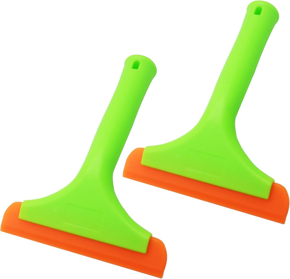 2 pieces - 6 inch car windshield wiper - Windshield wiper - small windshield and tile wiper for glass doors - green handle - 15*19 cm - Image 1