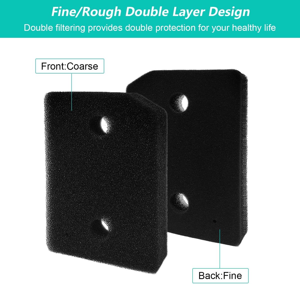 2 pieces - Filter dryer suitable for Miele - Dryer filters suitable for Miele T1 - Filter sponge foam - Filter - Dryer base filter - tumble dryer plinth filter - 210 x 155 mm - Image 6