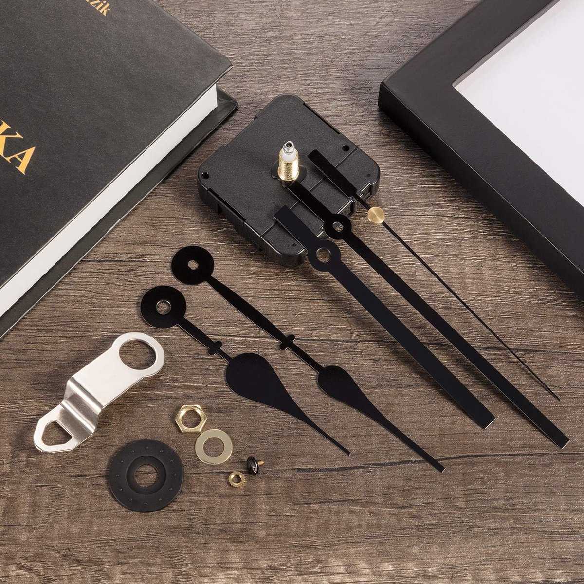 Quartz movement - with 2 pairs of different hands - High Torque - For DIY clock repair parts and motor replacement - Movement with Hour Hand Replacement Movement - Image 2