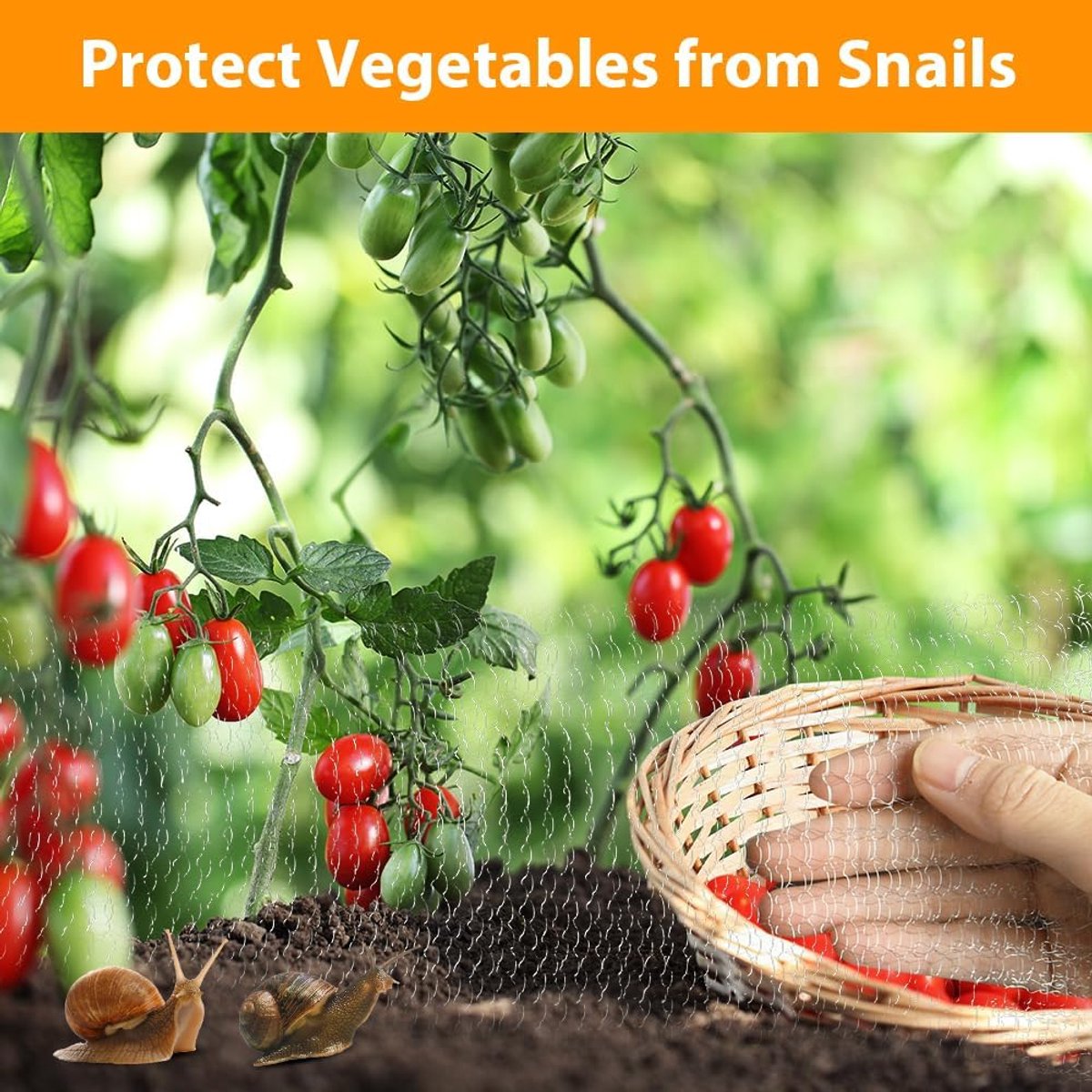 Stainless steel fine mesh - 9 m x 12.7 cm - Insect net - Rodent repellent net - Bird-proof net - Stainless steel mesh - stainless steel metal mesh - for keeping out snails, birds, slugs and insects - Garden protection - silver - Image 3