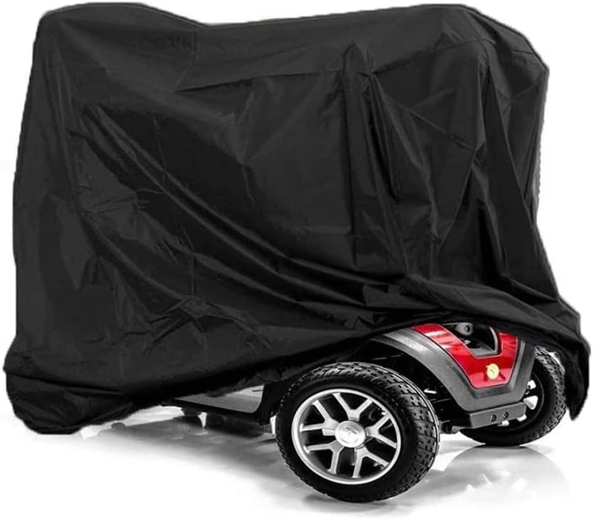 Electric Scooter Cover - Oxford Fabric 210D Electric Scooter Cover - Waterproof Scooter Cover - Dustproof - Snowproof - Sunproof - Rainproof - Protective Cover - Black - 170×61×117 cm - Image 1