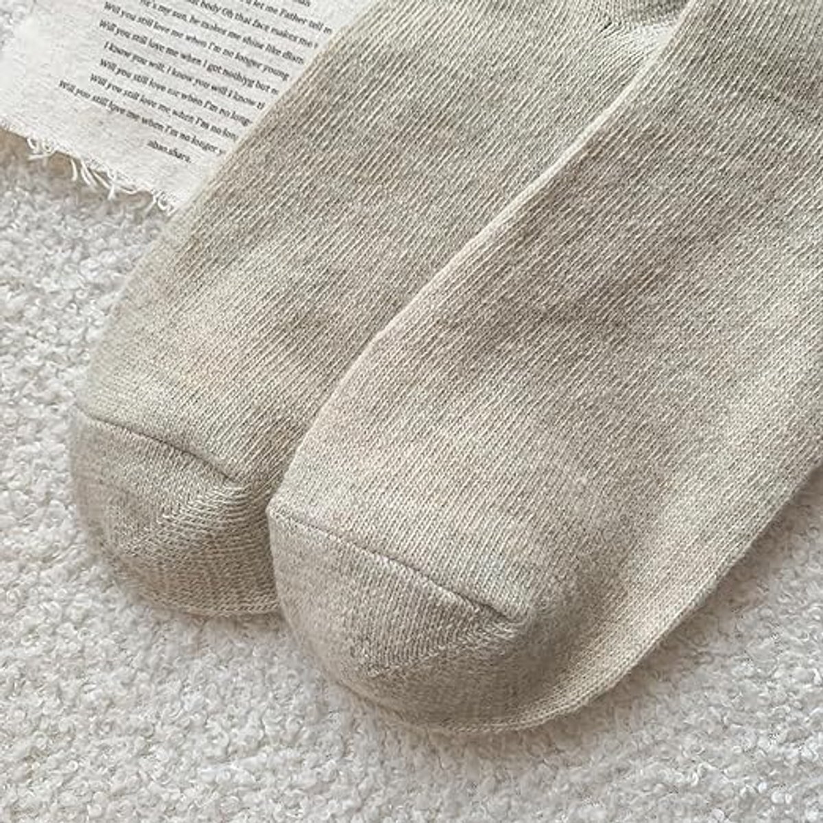 House socks - 5 Pairs - Winter socks - Home socks - House socks for Women and Men - puppy motif - Heated socks - Thick socks - cute soft socks - comfortable, warm and thick socks - Image 4