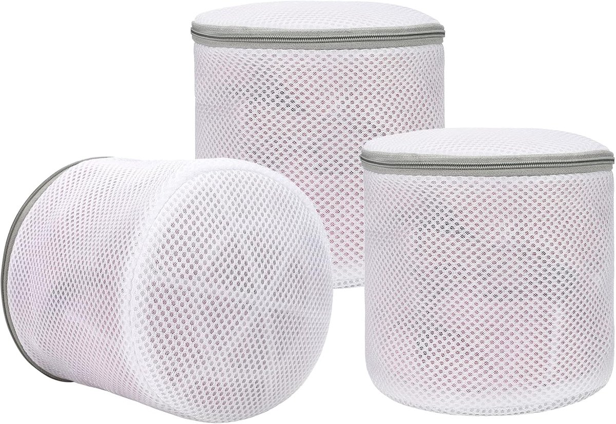 Laundry Bags Protection 3-Piece - For Bra, Underwear & Delicate Clothing - Shape-Retaining Mesh Bags - Image 1