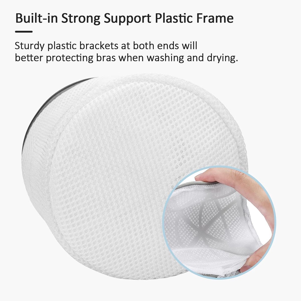 Laundry Bags Protection 3-Piece - For Bra, Underwear & Delicate Clothing - Shape-Retaining Mesh Bags - Image 6