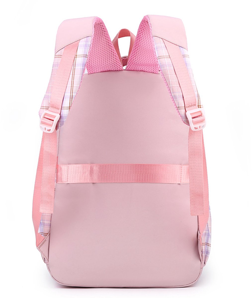 Girls School Student School Bag Outdoor Backpack - Youth School Bag - Backpack - Pink - Luxury Backpack - Laptop Bag - School Bag - Backpack - Rucksack - Large Women's Backpack - Waterproof Women's Travel Backpack - Rucksack - Teenagers - with Laptop Comp - Image 4