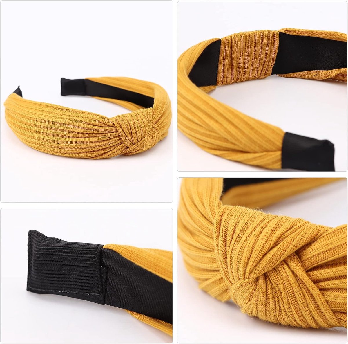 8-Pack Women's Headbands - Comfortable Head Wraps for Hair Accessories - Image 6
