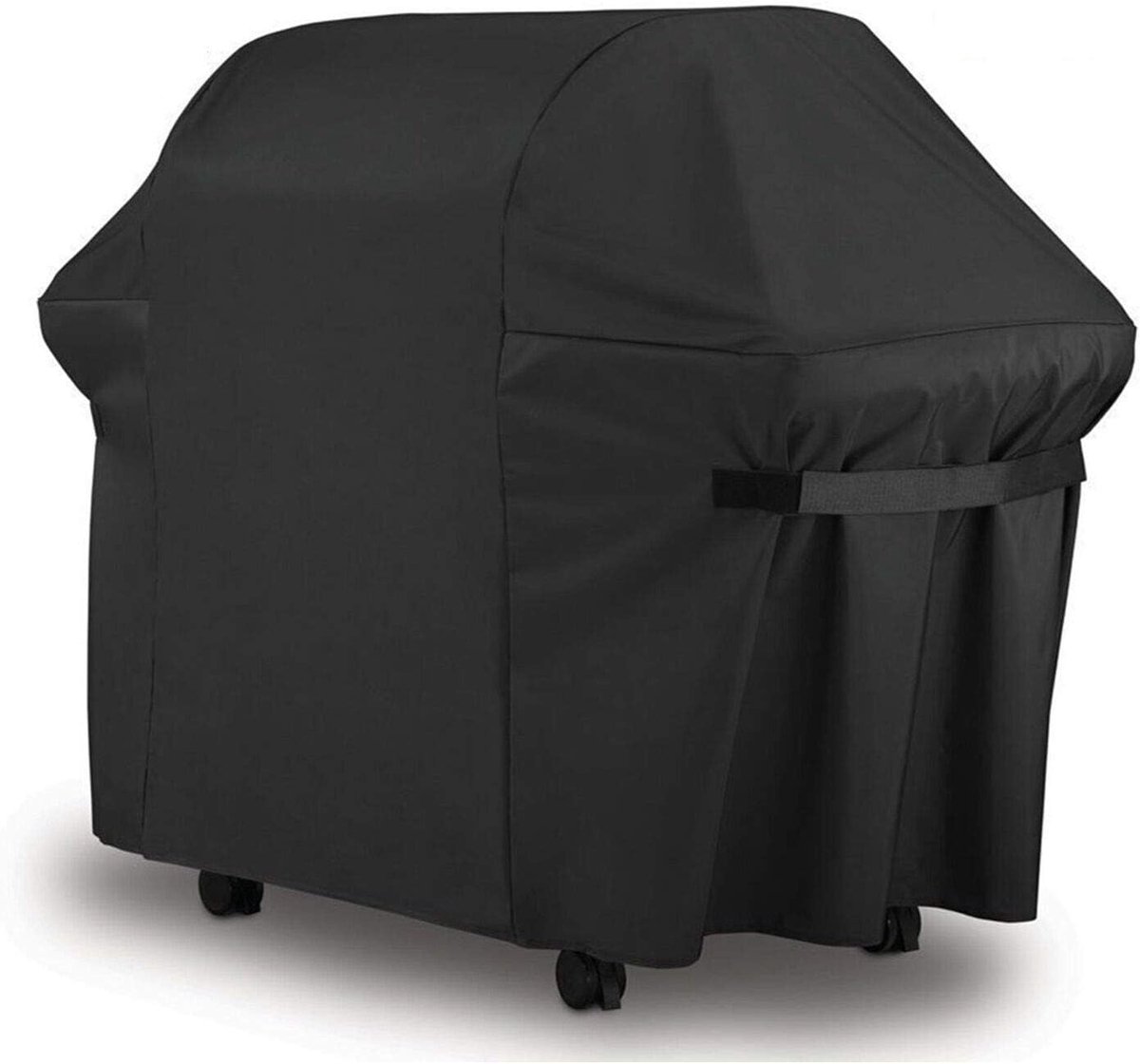 BBQ Cover 420D Oxford Fabric Barbecue Protective Tarpaulin Shockproof UV-Resistant and Waterproof (152 x 76 x 121 cm) - Image 1