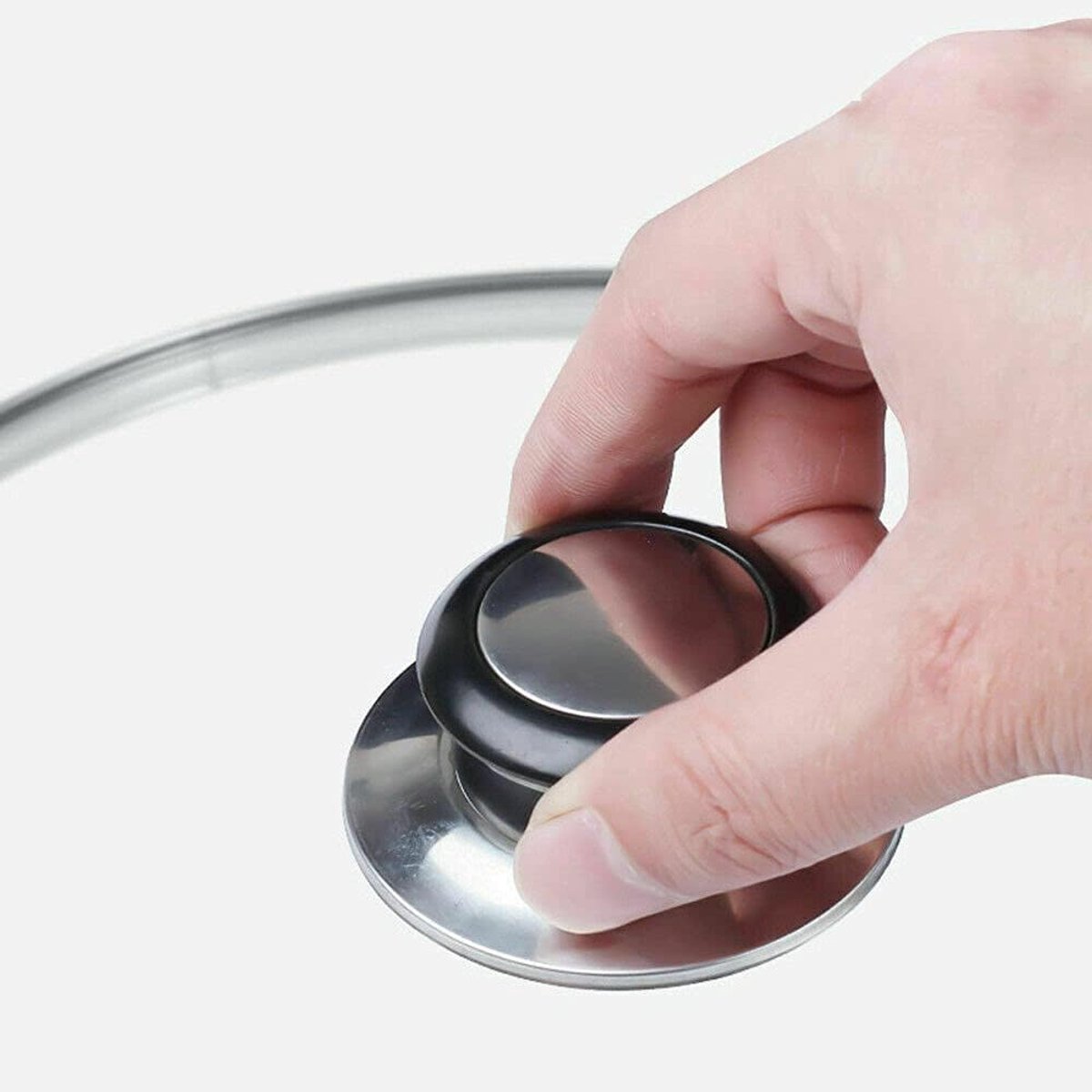 Pot Lid Knob - 8 Pieces - Universal Kitchen Knobs - Lid Knob - 5-12mm Universal - Stainless Steel - Lid Handle - Lid Knob - Pan Lid Holding Handle - Saucepan Lid Knobs - Kitchen Cookware Knob - Anti-Burn Knob - Image 2