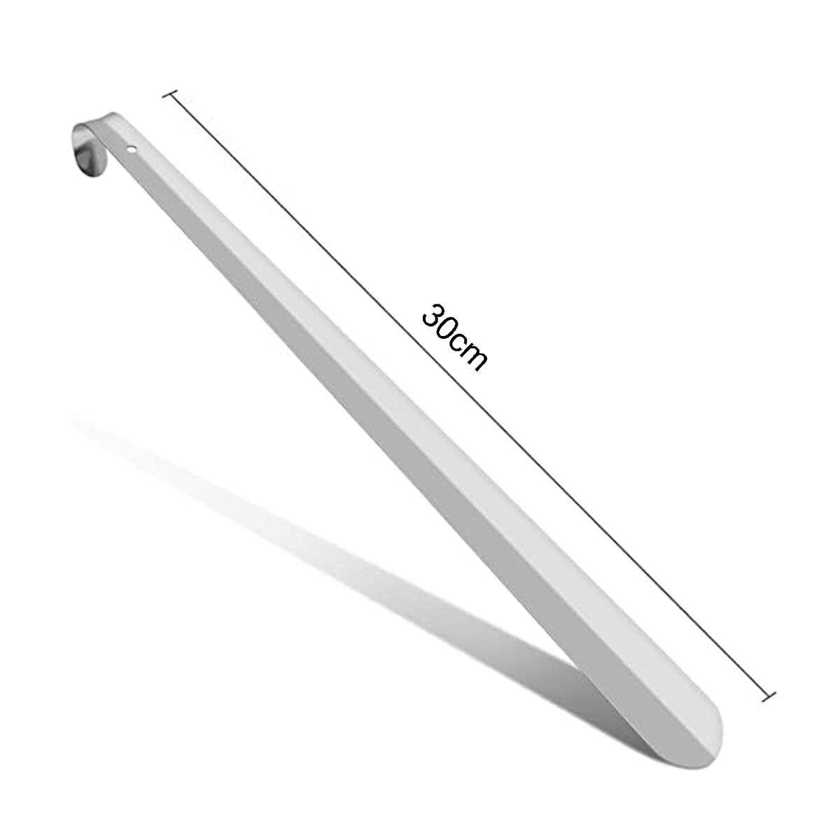 Shoehorn - Shoe puller - 30 cm - shoehorns - shoe spoon - stainless steel shoehorn - durable and strong - long shoehorn - width 1.2 mm - silver - Image 5