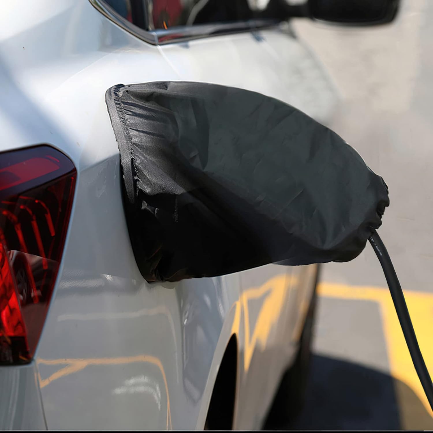 Electric Vehicle Charging Port Protector Compatible with Outdoor Charging Connector - Image 1