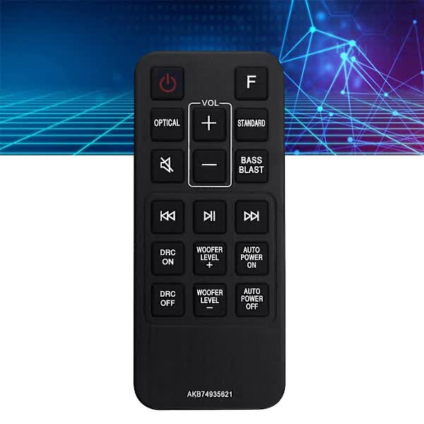Replacement Remote Control AKB74935621 Compatible with LG Soundbar SJ2 SJ2.AEUSLLK SJ2.DEUSLLK - Image 4