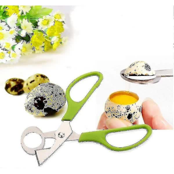 Stainless Steel Quail Egg Peeler Cutter Opener Tool, 10 pcs - Image 5