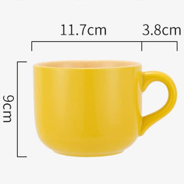 Large Ceramic Coffee Mug 650ml with Henke, Compatible with Breakfast Cereal Bowl and Tea Cup, Birthday Gift - Image 5