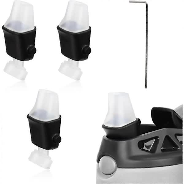 3 Pcs Replacement Nozzles Compatible with Contigo, BPA-Free Lid Parts with Wrench - Image 1