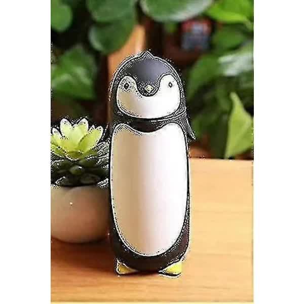 Penguin Stainless Steel Thermos Travel Mug Coffee Tea Vacuum Water Bottle - Image 2
