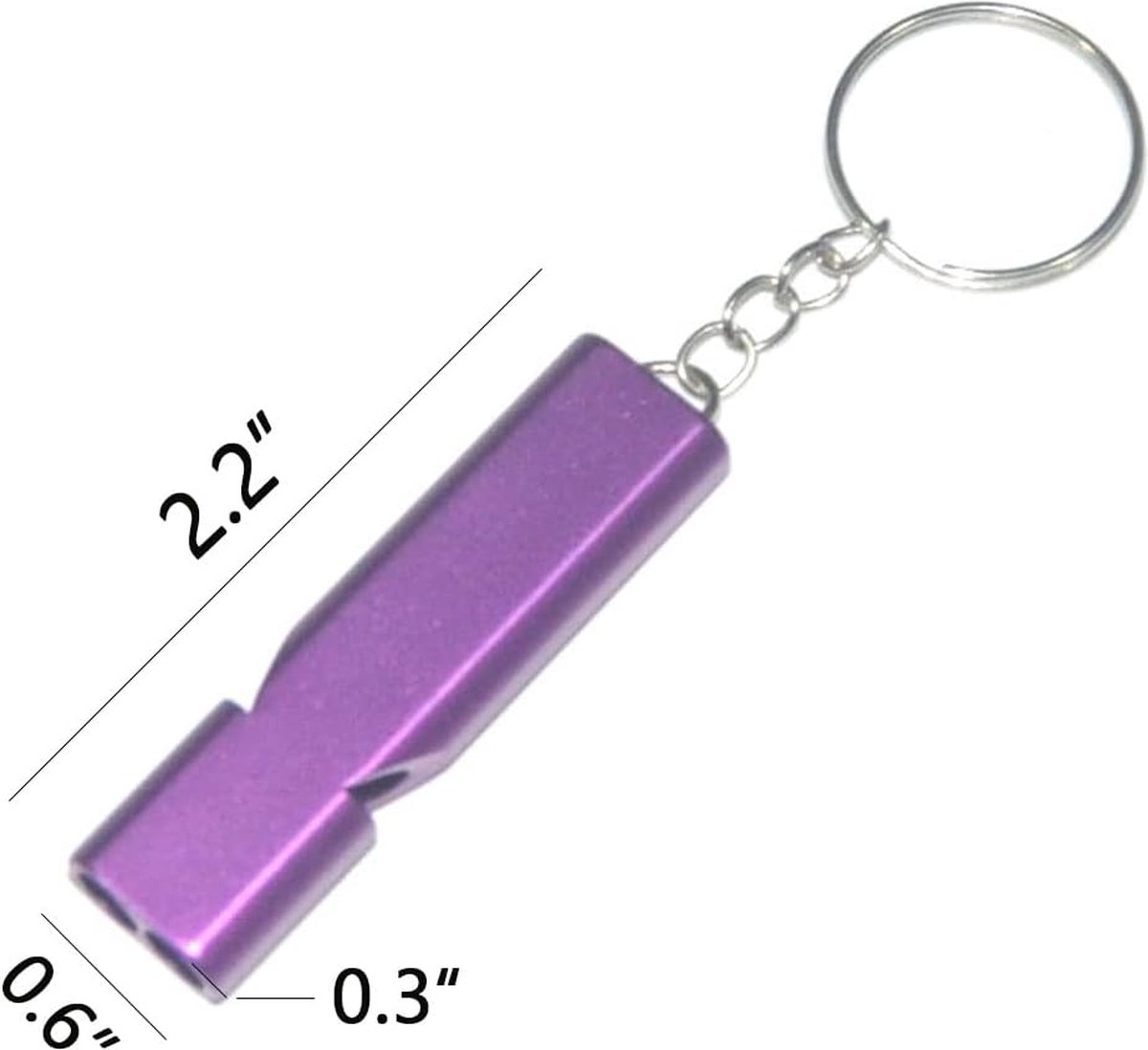 Emergency Whistle - 5 Pieces - Metal Whistle - Alarm Whistle - 120dB - Outdoor Equipment - Dog Whistle - Survival Whistle - Kids Rescue Signaling - Image 5