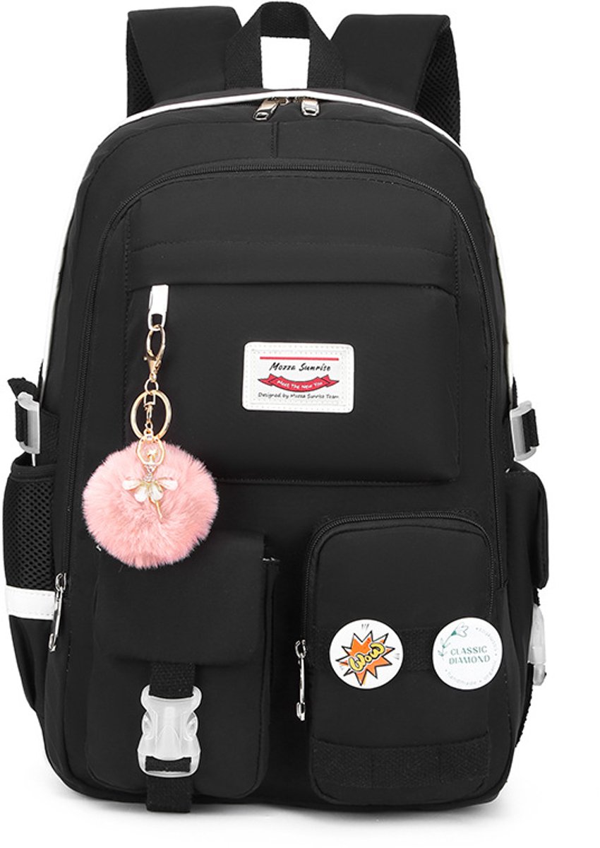 Backpack - School Bag - Backpack - Girl Backpack - School Backpack - School Bag - Laptop Backpack - 30 Liters - BlackA - Image 1