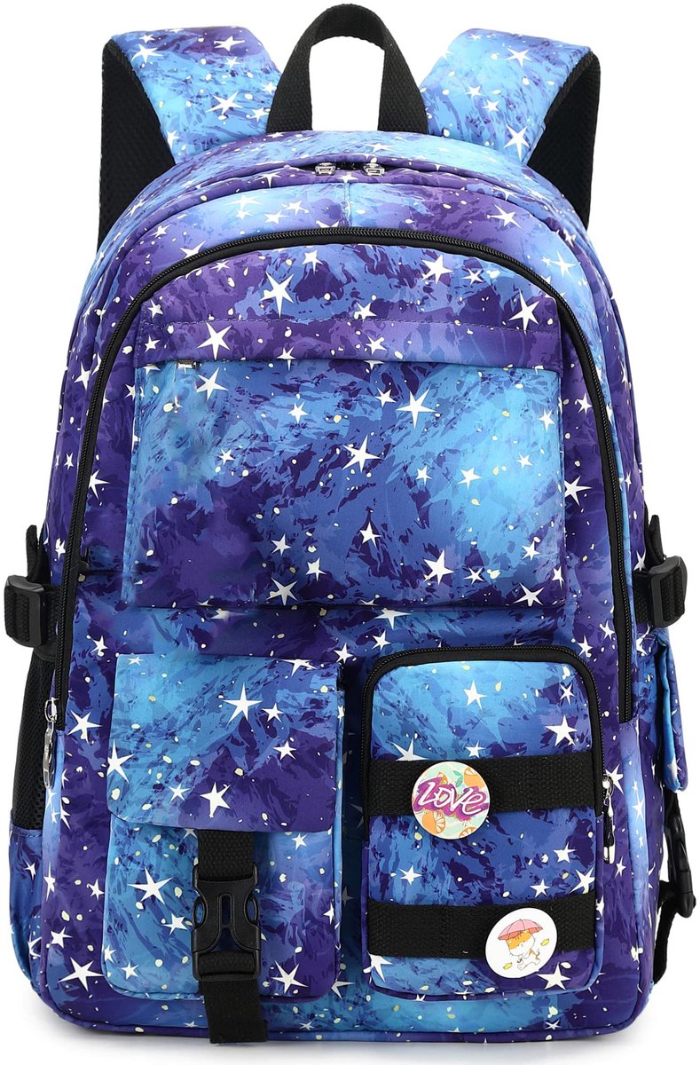 Backpack - School Bag - Backpack - Girl Backpack - School Backpack - School Bag - Laptop Backpack - 30 Liters - BlueA - Image 1