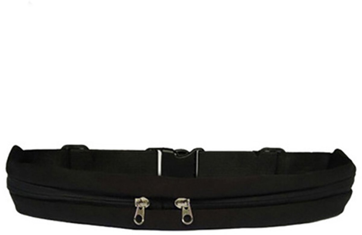 Running Belt - Phone - Running Belt - Men and Women - Running Phone Holder for Race, Jogging, Marathon - For 6.5” Mobiles - Black - One Size - Image 2