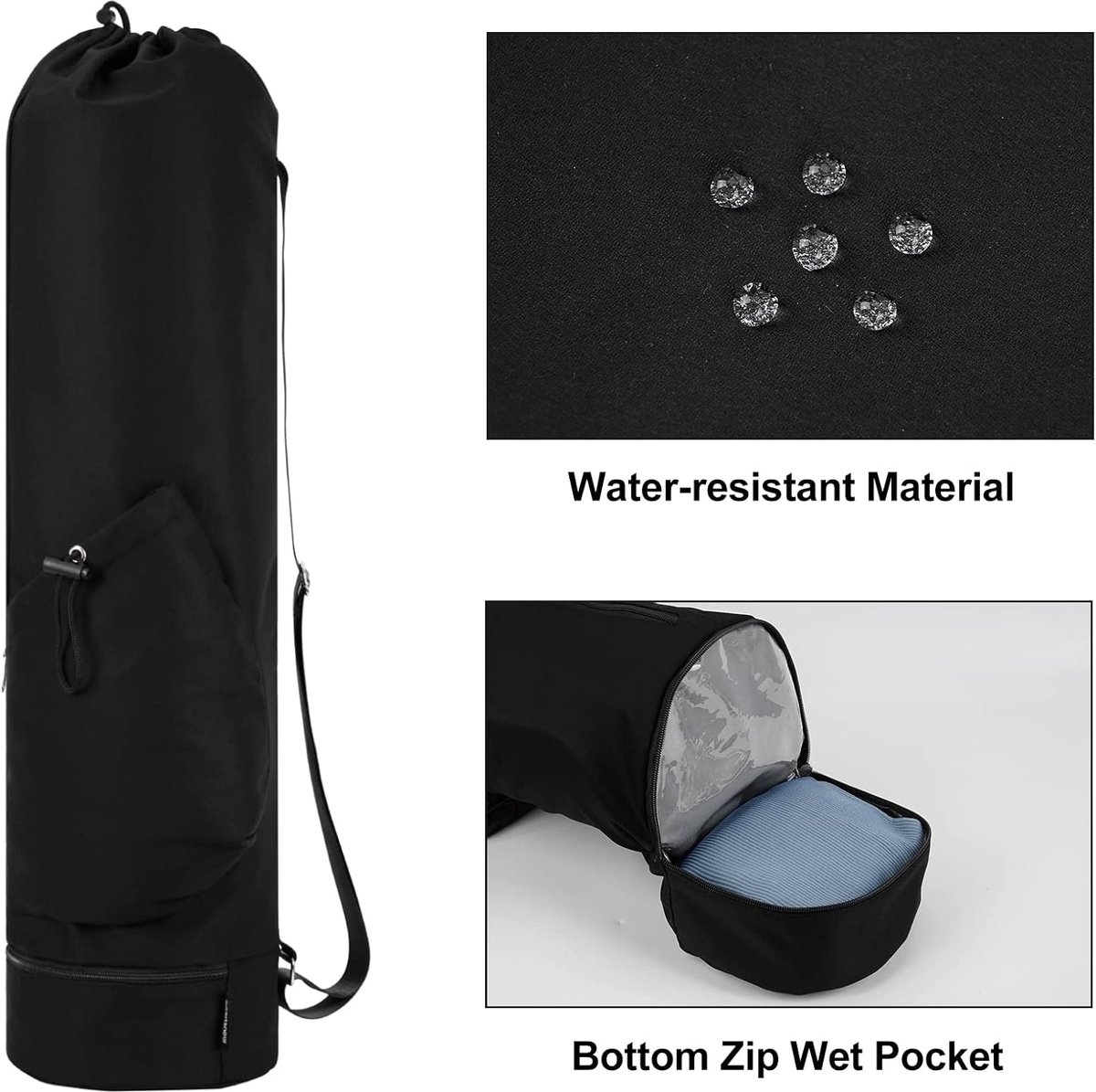 Yoga Mat Bag - Large Yoga Bag - Waterproof Yoga Mat Bag - Image 3
