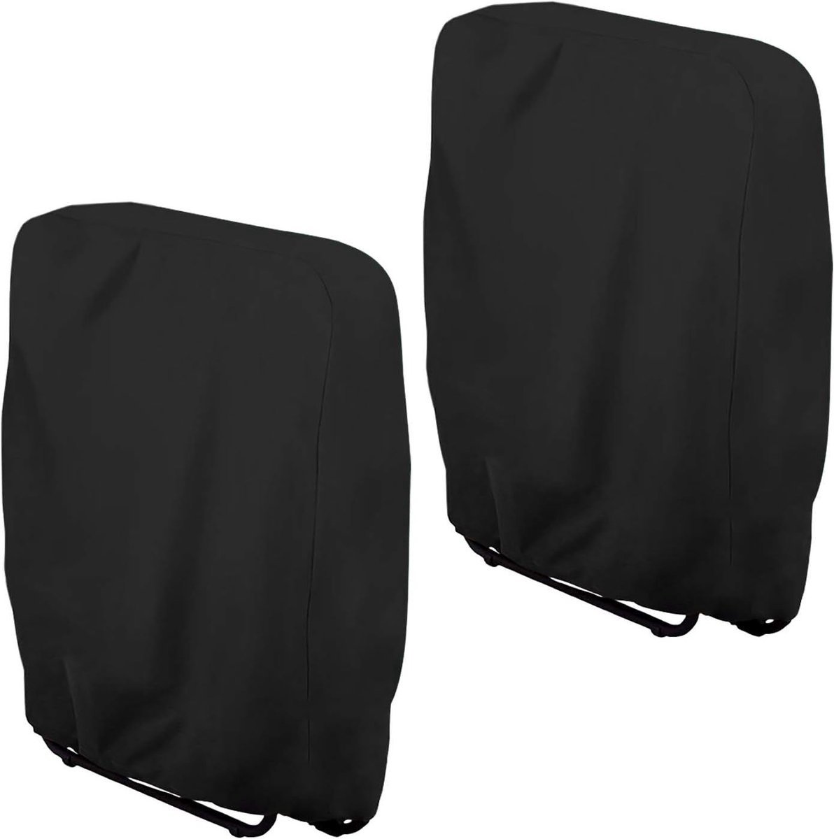 Waterproof Chair Cover - Set of 2 - Garden Chair Cover - Protective Cover for Garden Furniture - Waterproof Chair Cover - Cover for Folding Chairs - Garden Furniture Cover - Garden Chair Cover - 71x20/34x110cm - For Outdoor Use in the Garden, Balcony or T - Image 1