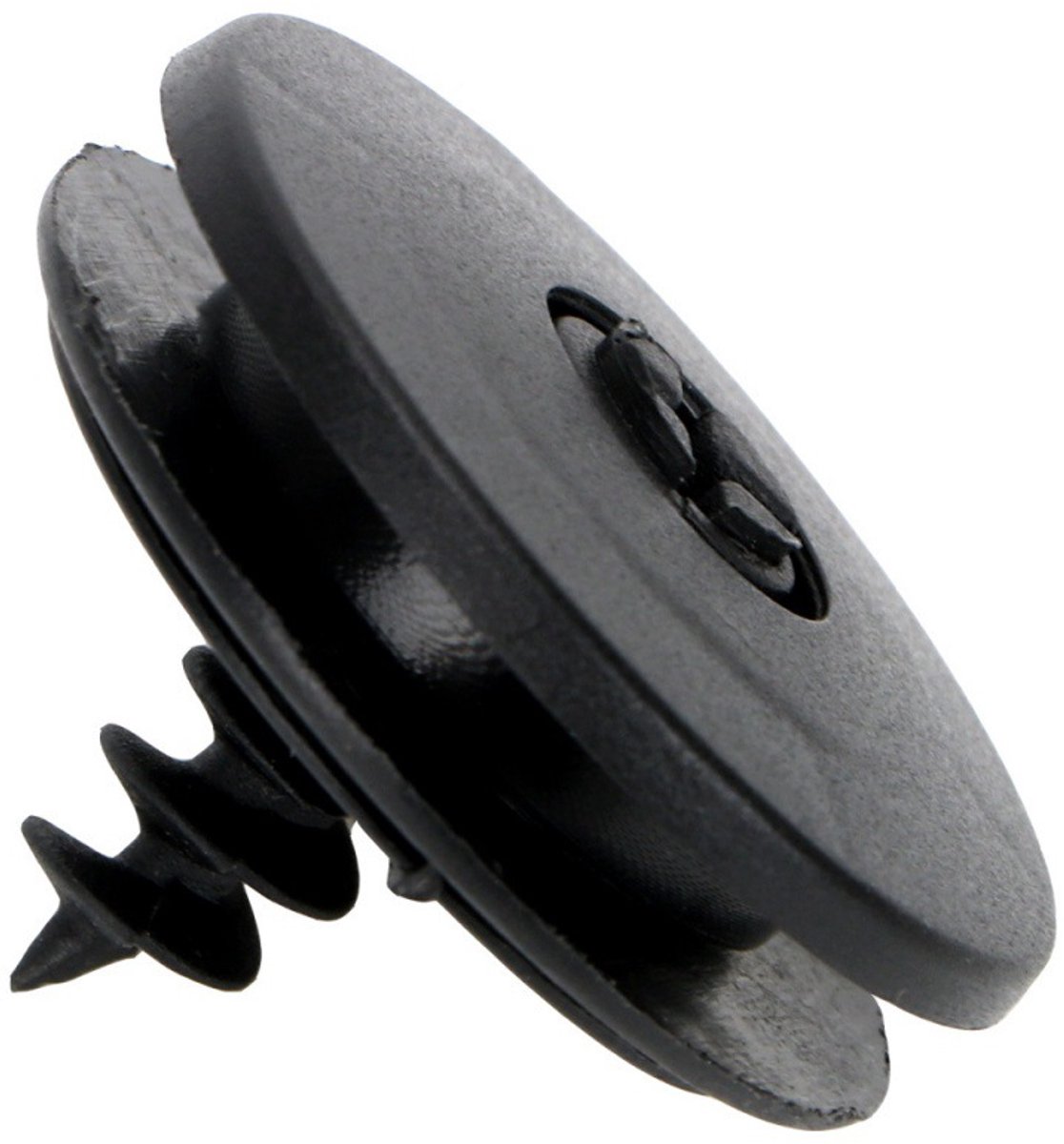 Car Floor Mat Fastening Clips - Pack of 10 - For Attaching Car Anti-Slip Mats - Car Mat Fastening Buckles - Black - Plastic - Universal - 3.55*2 cm - Suitable for Most Car Floor Mats - Image 5