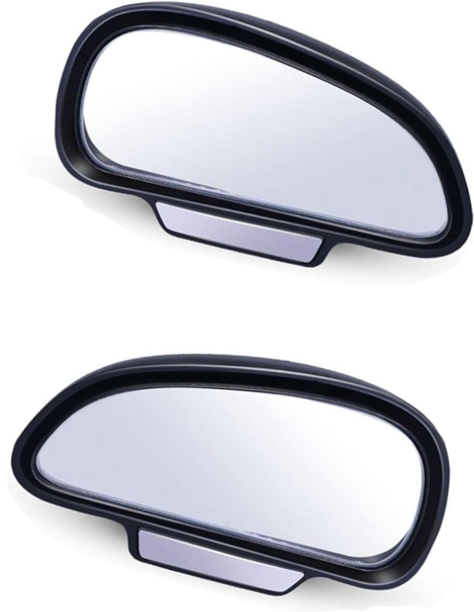 2 pieces (right and left) - Rearview mirror - Banana mirror - Exterior mirrors - Adjustable blind spot mirror - Car mirrors - 16cm - universal - 360 ° - Car/caravan accessories - Image 1