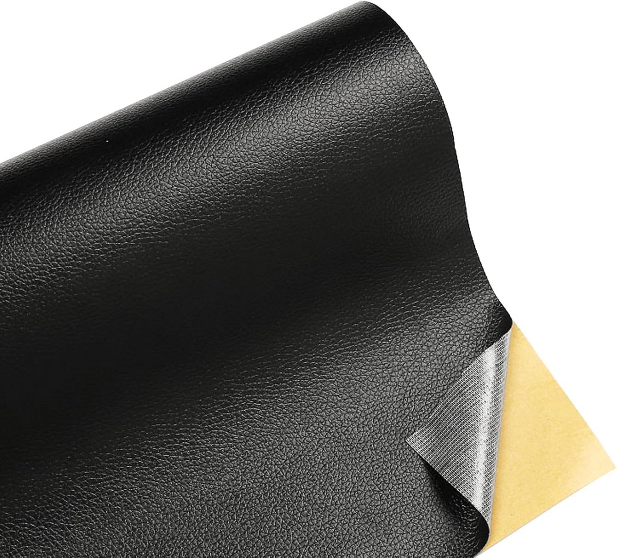 Self-adhesive leather repair kit - 50*137cm - leather sofa - leather repair - leather patch - self-adhesive sticker - PU Leather - Repair kit - Multifunctional - Sofa repair - Black - Image 1